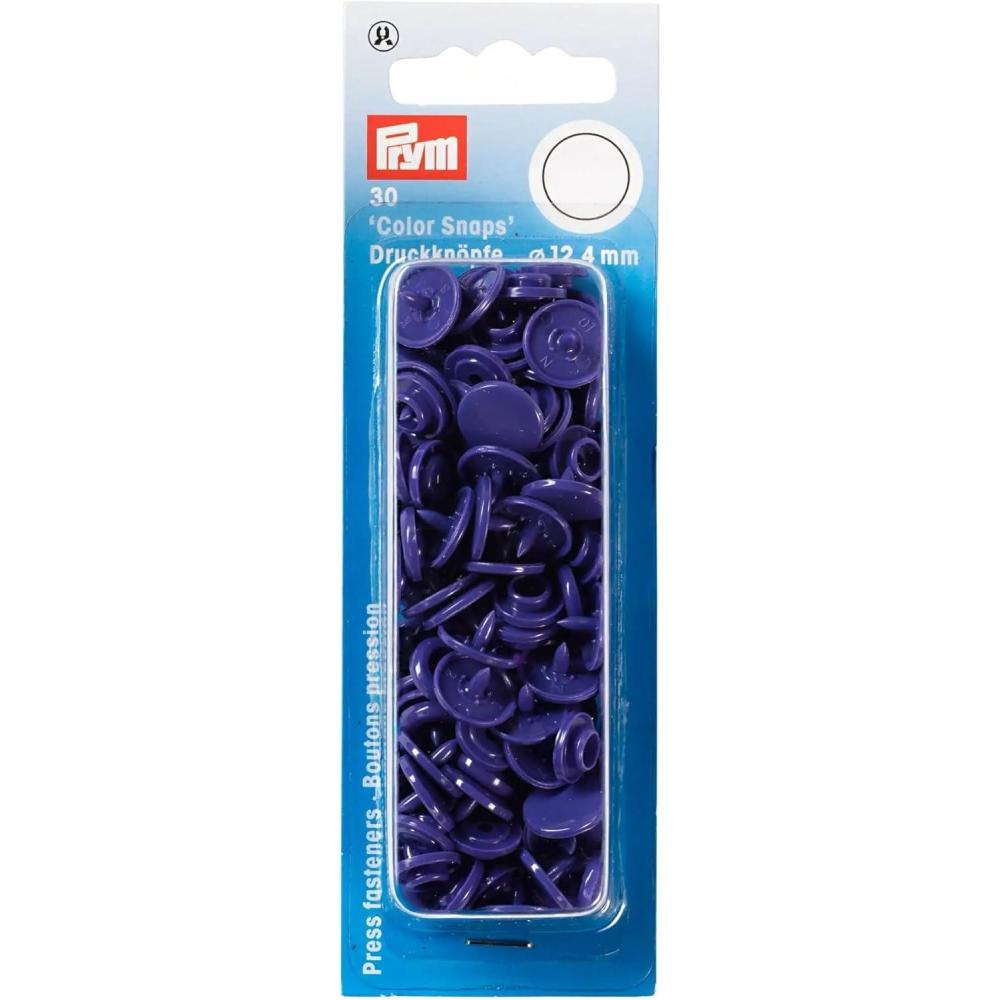 imagePrym Color Snaps 124 mm Black 30pcPurple