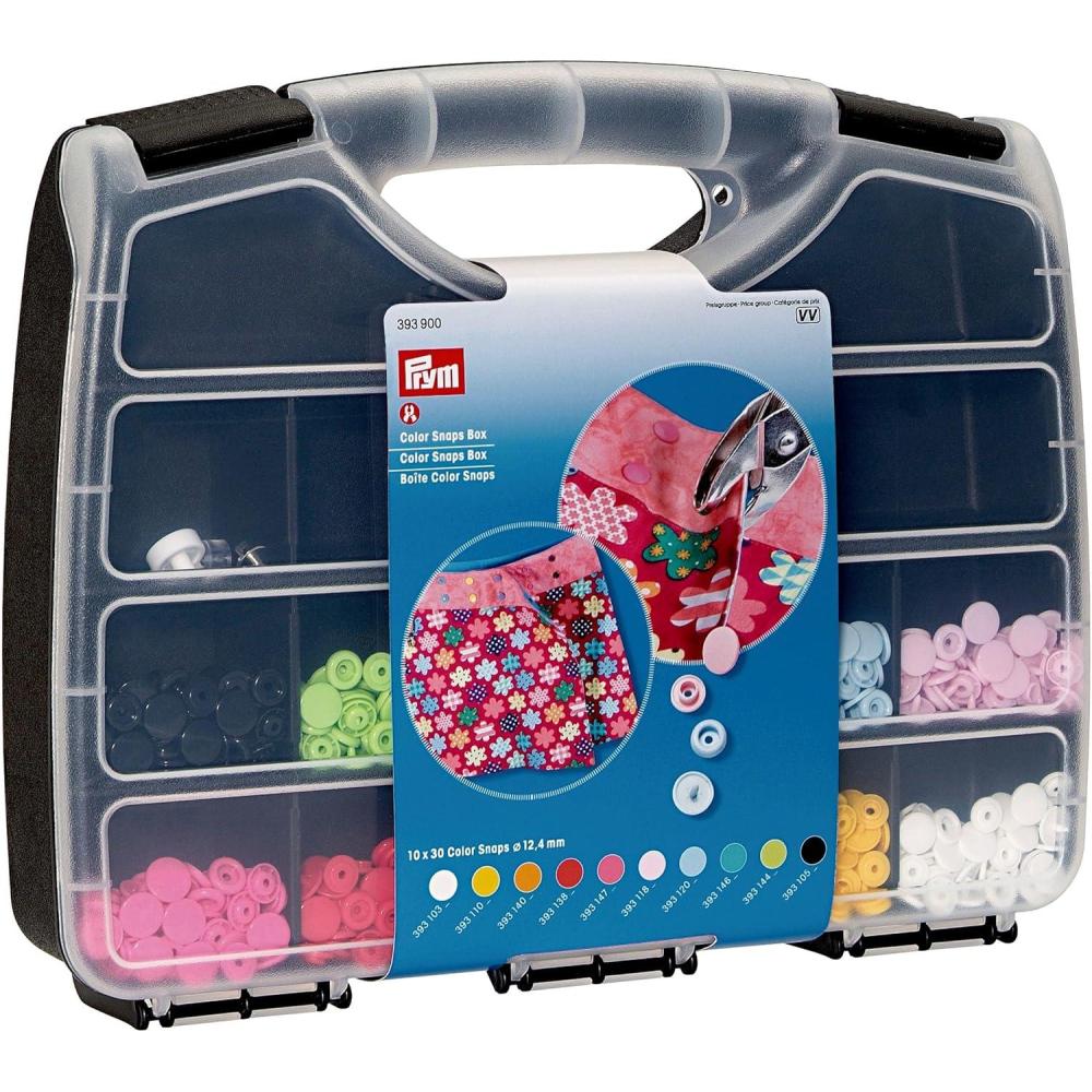 imagePrym Color Snaps Box with Tools 300pc