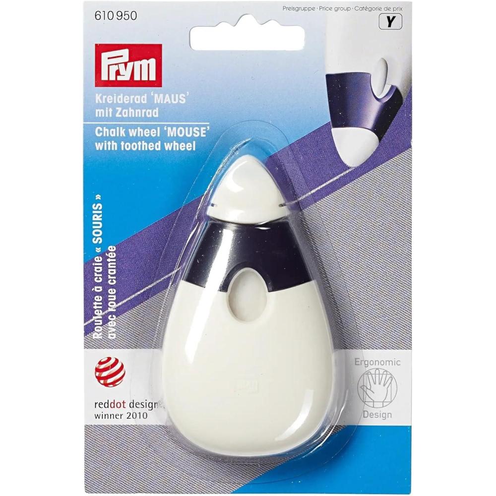 imagePrym Ergonomic Chalk Wheel Mouse White