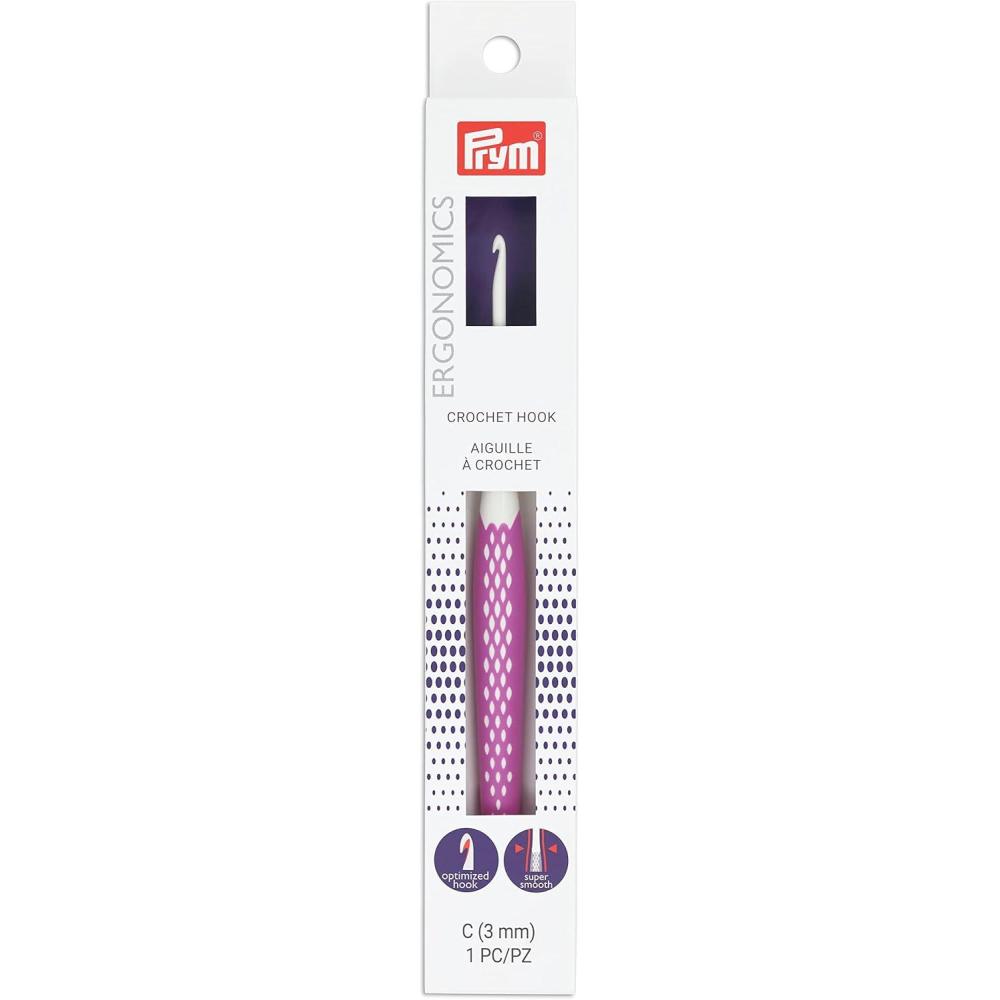 imagePrym Ergonomics Crochet Hook US C 3mmC 3 Mm