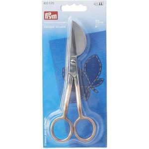 Applique scissors 15 cm rose gold