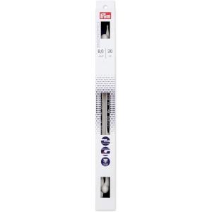 Prym 12″ Ergonomic Single Point Knitting Needles, US 11 (8mm)(US 11 (8 mm))