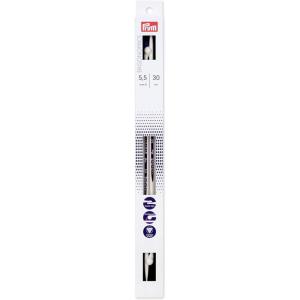 Prym 12″ Ergonomic Single Point Knitting Needles, US 11 (8mm)(US 9 (5.5 mm))