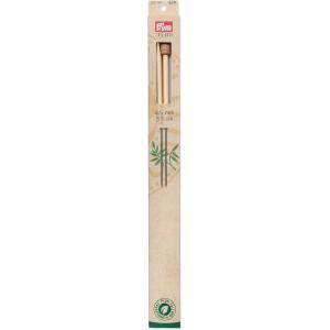 Prym 13″ Single Point Knitting Needles, Bamboo, US 10 (6mm)(US 10.5 (6.5 mm))