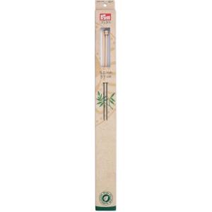Prym 13″ Single Point Knitting Needles, Bamboo, US 10 (6mm)(US 2.5 (3 mm))