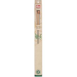 Prym 13″ Single Point Knitting Needles, Bamboo, US 10 (6mm)(US 8 (5 mm))