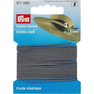 Prym 1.5mm Elastic Cord, Beige, 3 M(Gray)
