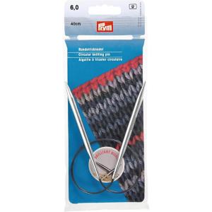 Prym 16″ Circular Brass Knitting Needles, 12mm(US 10 (6 mm))