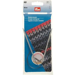 Prym 16″ Circular Brass Knitting Needles, 12mm(US 6 (4 mm))