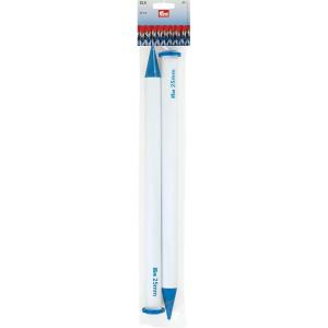Prym 16″ Single Point Plastic Knitting Needles, 25mm(US 50 (25 mm))
