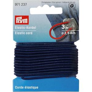 Prym 2.5mm Elastic Cord, Beige, 3 M(Navy)
