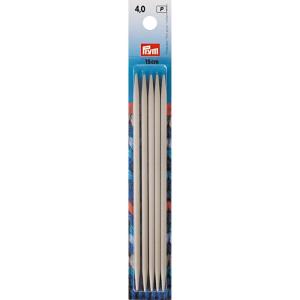 Prym 6″ Double Point Aluminum Knitting Needles, 3mm(Us 6 (4 Mm))