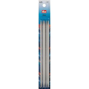 Prym 8″ Double Point Aluminum Knitting Needles, 2mm(US 7 (4.5 mm))