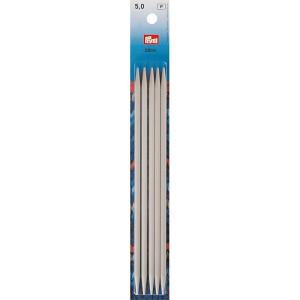 Prym 8″ Double Point Aluminum Knitting Needles, 2mm(US 8 (5 mm))