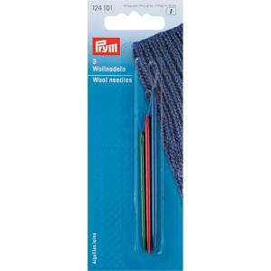 Prym Aluminum Wool Needles, Assorted, 3 pc