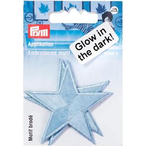 Prym Applique, Owl, 1 pc(Glow in the Dark Stars)