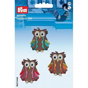 Prym Applique, Owl, 1 pc(Owls)