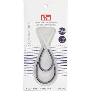 Prym CABLE STITCH NEEDLE SIZE 10.75(US 6 (8″) 2-Count)