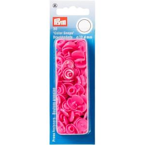 Prym Color Snaps 12.4 mm Black 30pc(Pink)