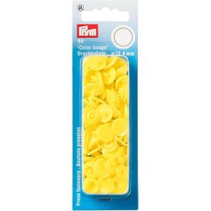 Prym Color Snaps 12.4 mm Gold 30pc(Light Yellow)