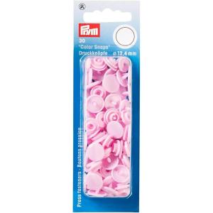 Prym Color Snaps 12.4 mm Gold 30pc(Pink)