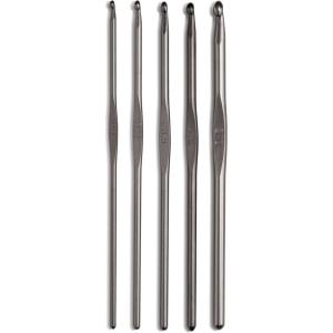 Prym Crochet Hook Set, Gunmetal, 2.5-5mm