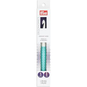 Prym Ergonomics Crochet Hook, US C (3mm)(L (8 Mm))