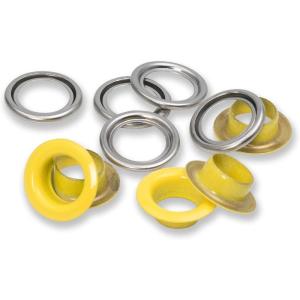 Prym Eyelets with washers 11 mm Navy Blue 20pc(Yellow)