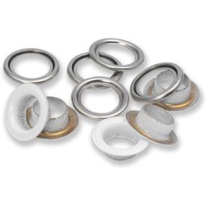 Prym Eyelets with washers 11 mm White 20pc(White)