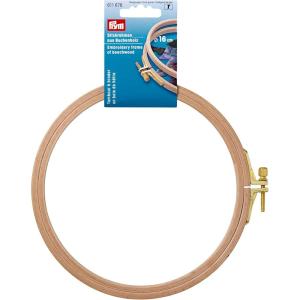 Prym Frame, Beechwood, 16cm Embroidery Hoop, Beige(16cm)