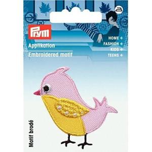 Prym Iron On Embroidered Motif Applique Bird – Each