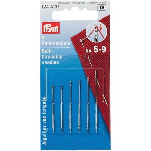 Prym Self-Threading Hand Needles, No. 5-9, 6 PC(6 Piece)