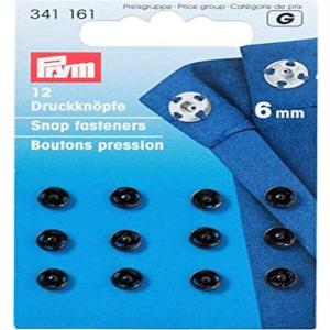 Prym Snap Fasteners, 30mm, Antique Brass(Black)