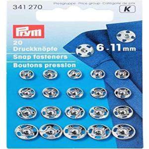 Prym Snap Fasteners, 30mm, Antique Brass(Silver)