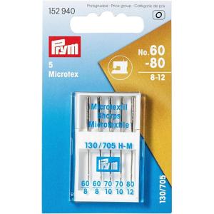 Prym Stretch Sewing Machine Needles, Sizes 11-14 (No. 75-90), 5 pc(9.3 x 5.7 x 0.7 cm)