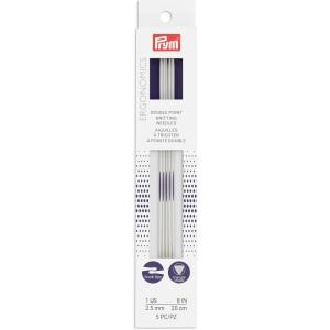 Pyrm Ergonomics 8-Inch Double-Point Knitting Needle, Size 11 (5-Pack)(Size 1)