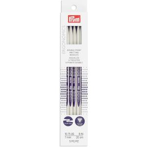 Pyrm Ergonomics 8-Inch Double-Point Knitting Needle, Size 11 (5-Pack)(Size 10.75)