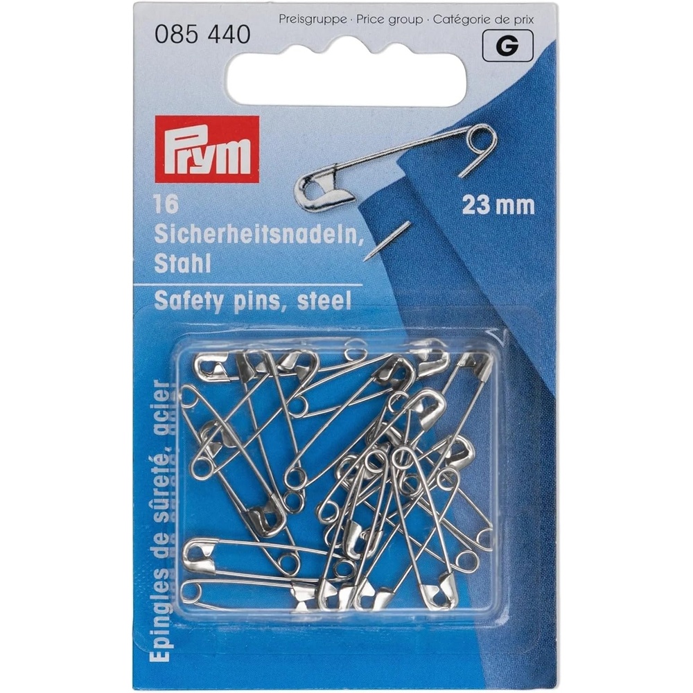 imagePrym Safety Pins 23mm Silver 16 pcSilver