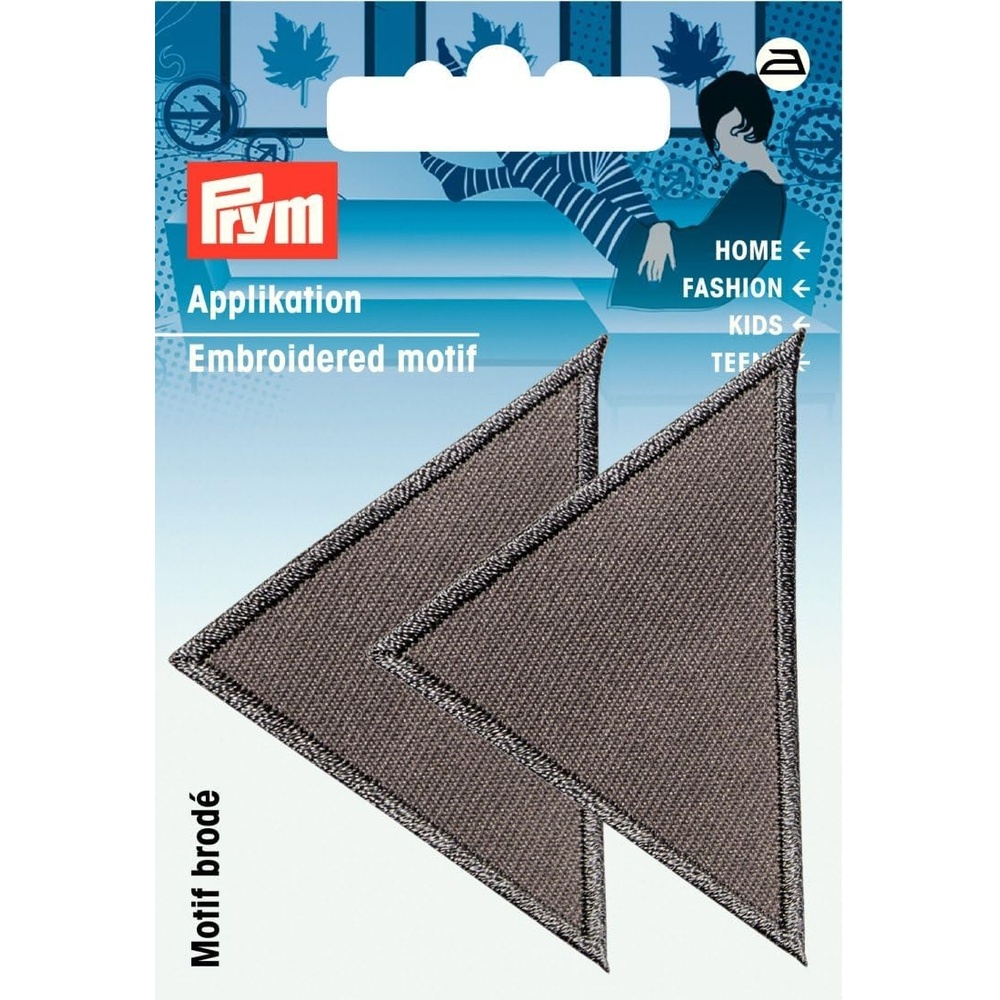 imagePrym Grey Applique  Pack of 2Gray