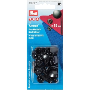 Anorak 15 mm Refill Black Oxidized 10pc(Black)