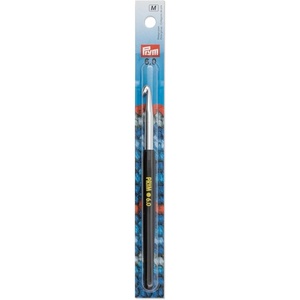 Prym 6″ Crochet Hook, Aluminum with Soft Grip, 5mm(US J (6 mm))