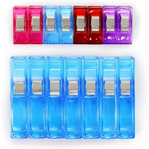 Prym Love, 15 pc Mixed Fabric Clips, Multicolor 15 Pack (60104)