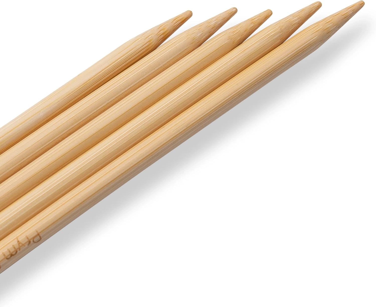 imagePrym 8 Double Point Knitting Needles Bamboo US 0 2mmUS 8 5 mm