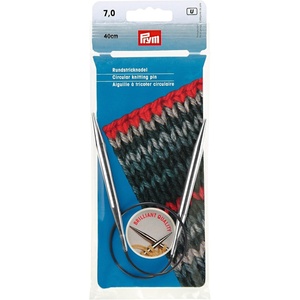 Prym 16″ Circular Brass Knitting Needles, 4.5mm(7 mm)