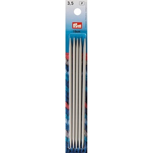 Prym 6″ Double Point Aluminum Knitting Needles, 2mm(US 4 (3.5 mm))