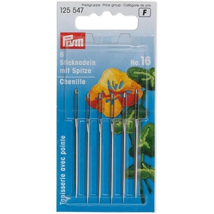Prym Chenille Needles, No. 20, 6 PC(10.9 x 4.9 x 0.02 cm)