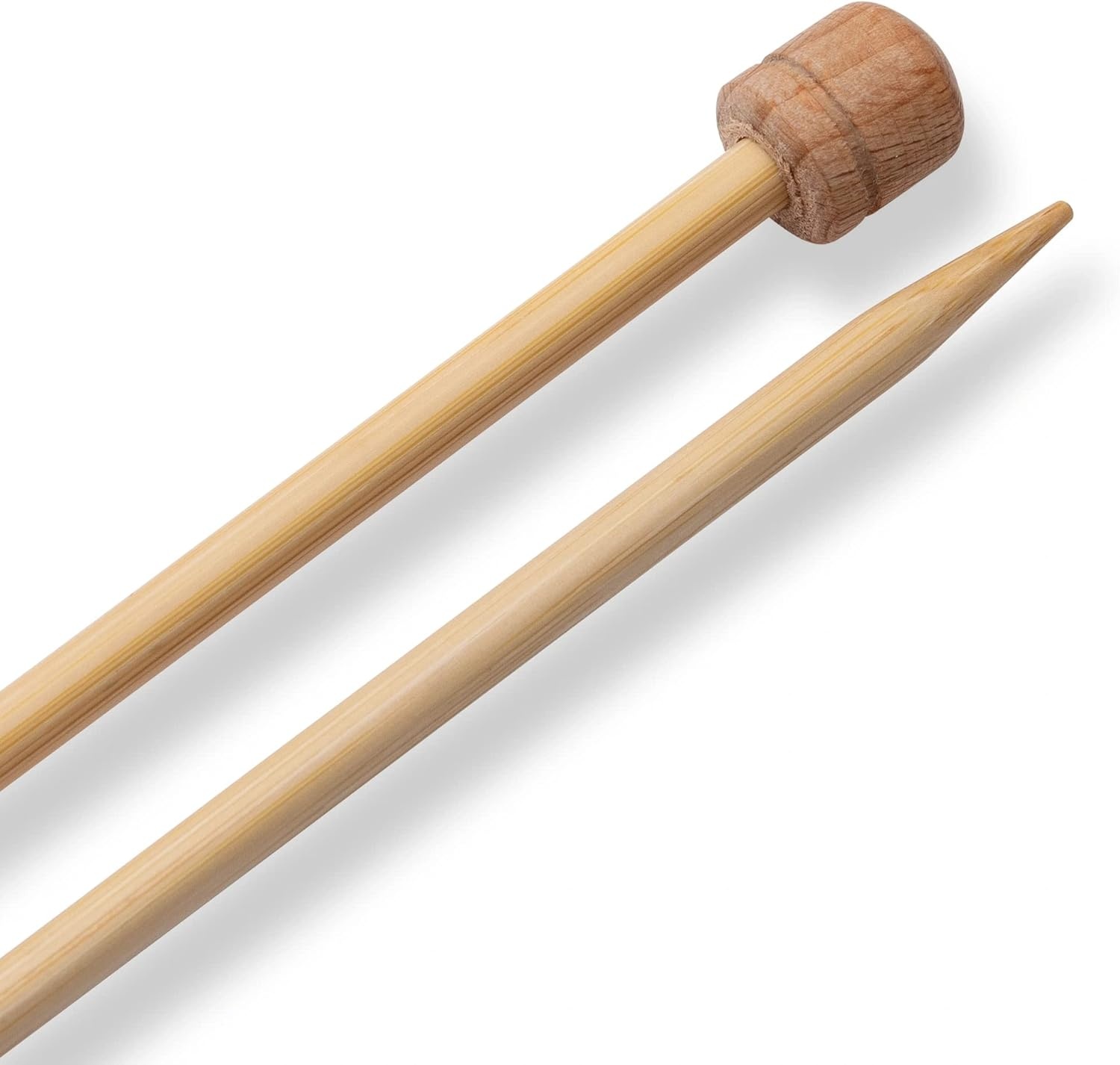 image:imagePrym 13 Single Point Knitting Needles Bamboo US 9 55mmUS 8 5 mm