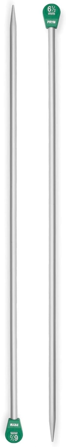image:imagePrym 16 Single Point Aluminum Knitting Needles 3mmUS 105 65 mm