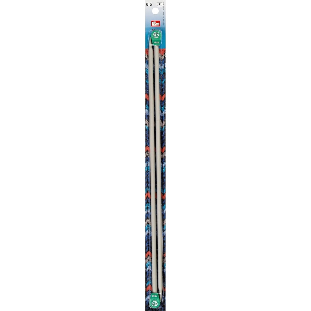 image:imagePrym 16 Single Point Aluminum Knitting Needles 3mmUS 105 65 mm