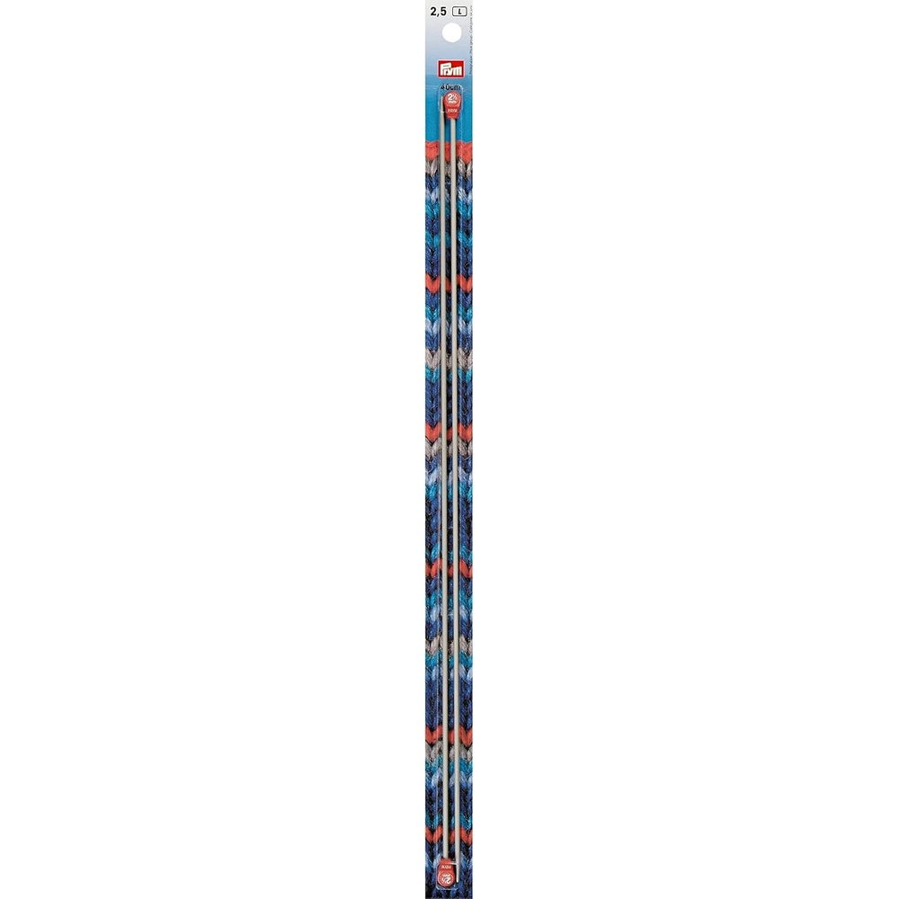 image:imagePrym 16 Single Point Aluminum Knitting Needles 3mmUS 15 25 mm